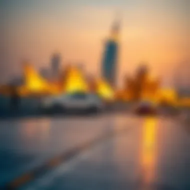 Navigating Visa Regulations in Dubai A roadmap symbolizing the journey through Dubai's visa regulations