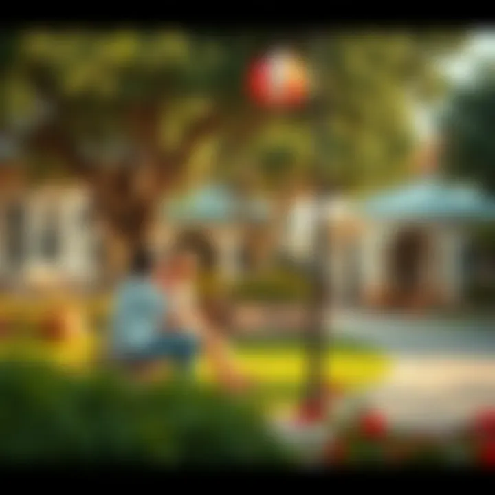 Vibrant community scene in Discovery Gardens with parks and amenities