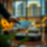 Understanding Credit Card Transactions in Real Estate Credit card transaction illustration in real estate