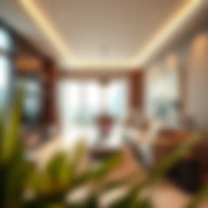 A modern living space interior in Priva Living