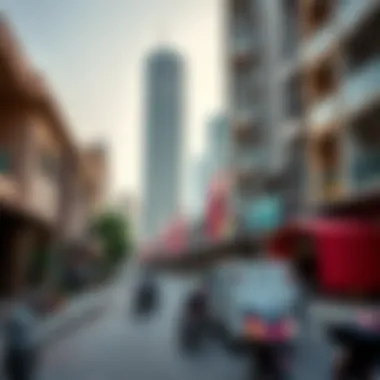 Community Life Near Rashidiya Tower Vibrant community surrounding Rashidiya Tower