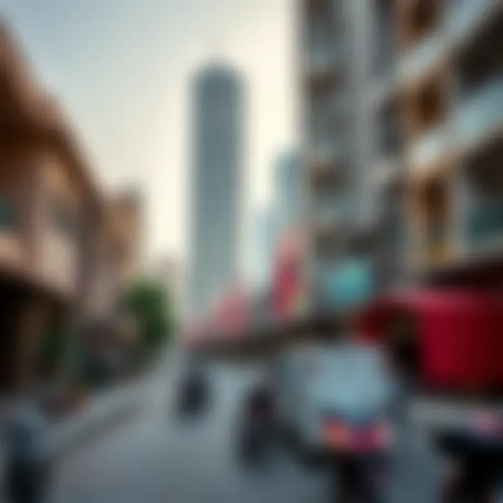 Community Life Near Rashidiya Tower Vibrant community surrounding Rashidiya Tower