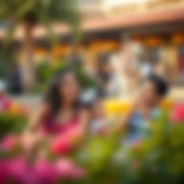 Happy family enjoying their time at Riverland Dubai