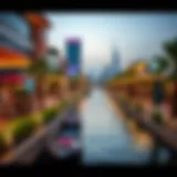 Stunning view of Riverland Dubai showcasing its vibrant atmosphere