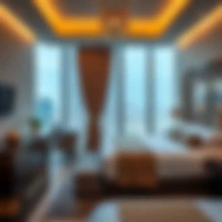 Modern amenities in Savoy Suites room