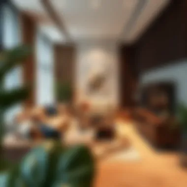 Lounge Area in Shared Living Common lounge area in a shared living arrangement