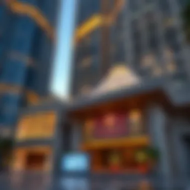 Unique Architectural Features of Shatha Tower Shatha Tower's unique architectural features highlighted