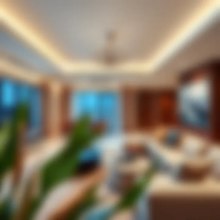 Elegant Interior of Sobha Creek Vistas Apartment Interior design of a luxury apartment in Sobha Creek Vistas