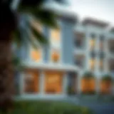 Stunning architectural facade of Sobha Ivory 2 showcasing luxury