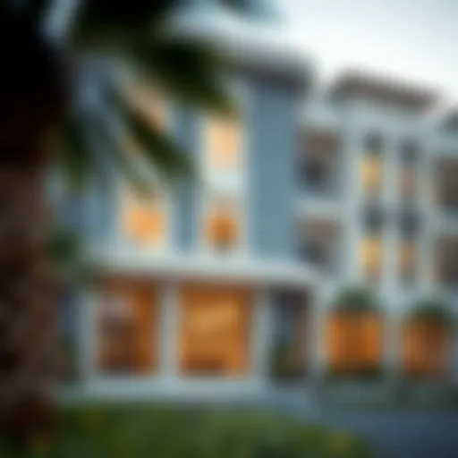 Stunning architectural facade of Sobha Ivory 2 showcasing luxury