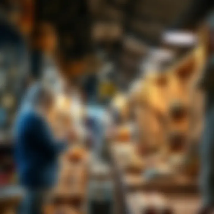 Artisan Crafts at Souk Al Kabeer Local artisans showcasing their crafts in Souk Al Kabeer