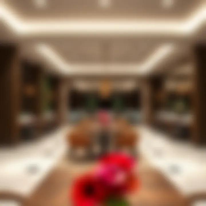 Interior layout highlighting the amenities of Spinneys Al Jada