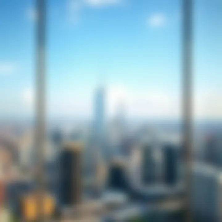 Stunning skyline view from St. Regis Residences