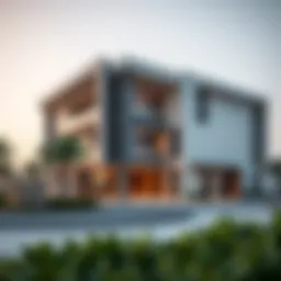 Modern architectural design in UAE real estate