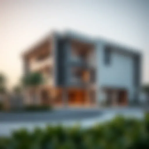 Modern architectural design in UAE real estate