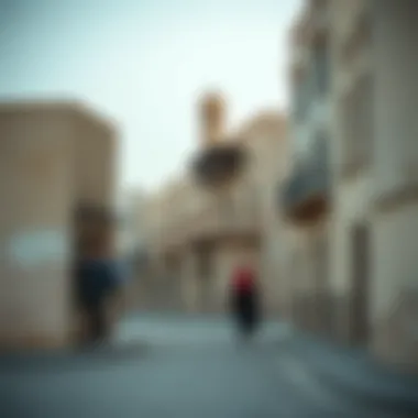 Historic buildings along Al Seef, reflecting Dubai's rich heritage