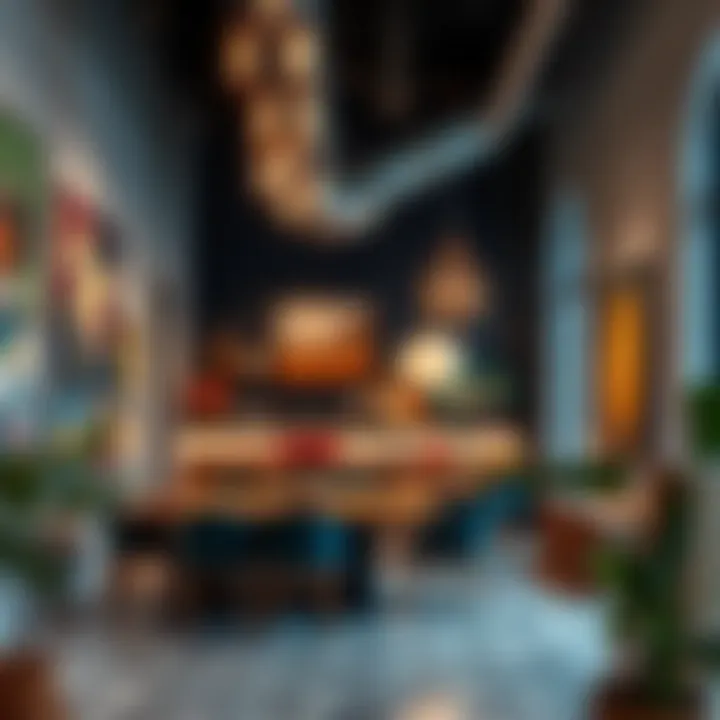 Collaboration Space Blending Art and Commerce Art and commerce collaboration space