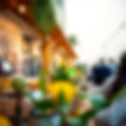 Artistic display showcasing local talent