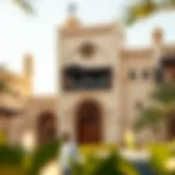 Traditional Arabian architecture in Dubai