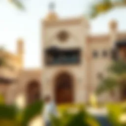 Traditional Arabian architecture in Dubai