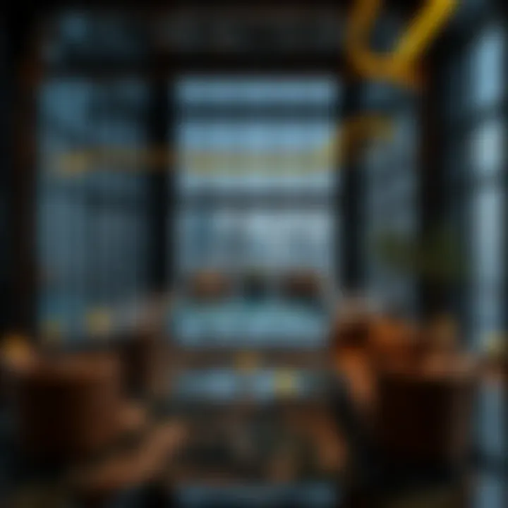 Luxurious amenities within Trafalgar Tower