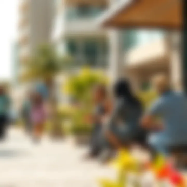 Vibrant community life in Al Barsha 1