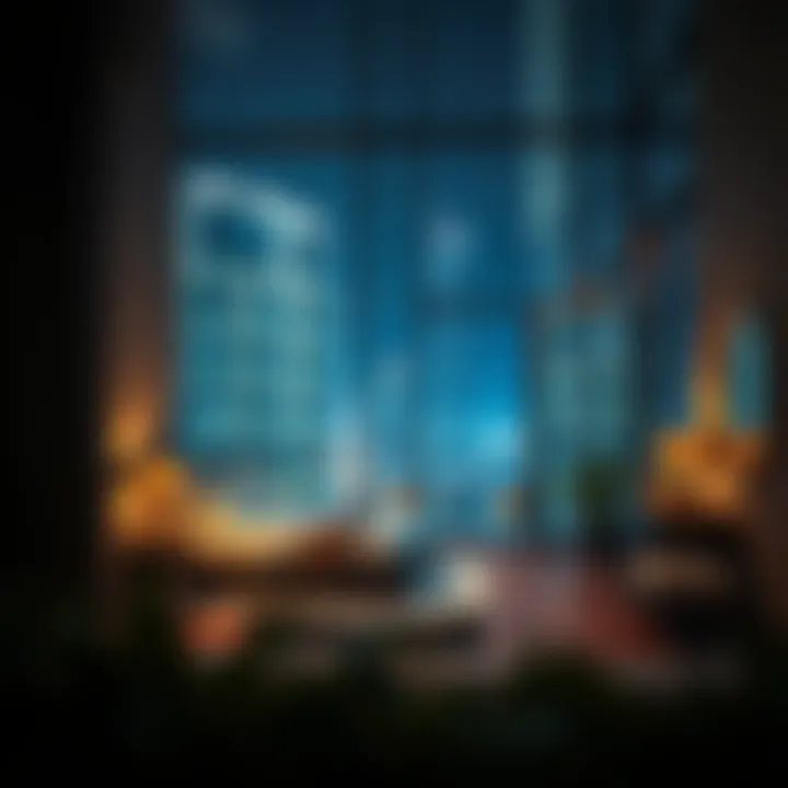 Visual representation of the impact of bed space rentals on the real estate market