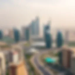 Dubai skyline showcasing luxury real estate