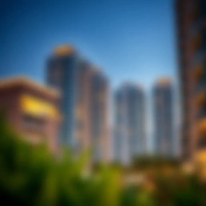 Real estate opportunities in مجلس ام سقيم with modern residential buildings