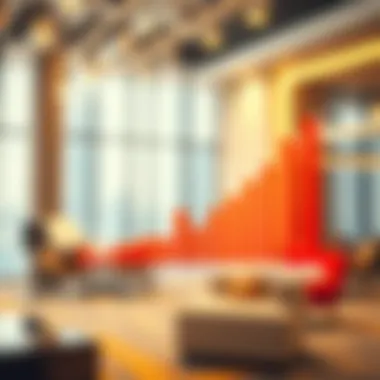 Trends in Dubai's Commercial Leasing Graph depicting commercial lease trends in Dubai