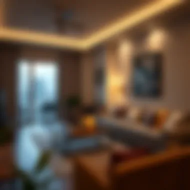 Living Spaces: The Heart of UAE Living Costs Cozy apartment interior reflecting local lifestyle