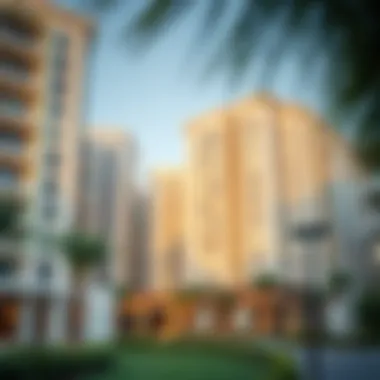 Architectural Excellence in Residential Properties Modern residential buildings showcasing architectural excellence in JLT