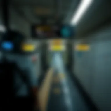 Navigational Ease Provided by Metro Line Maps User-friendly metro line map facilitating navigation in a busy city