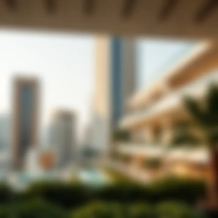 Stunning architectural view of النوف 3 in Dubai