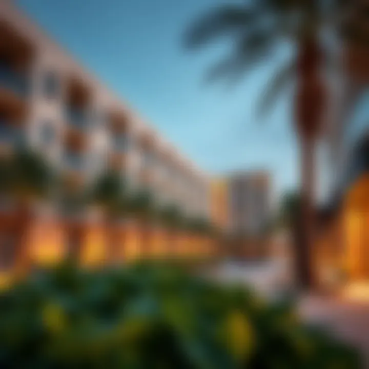 Vibrant community spaces surrounding النوف 3