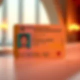 Resident Identity Card layout in Dubai