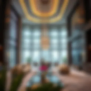 Intricate interior design showcasing modern aesthetics and functionality within Zabeel Building.