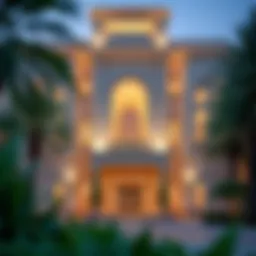 Stunning exterior view of Zabeel Emaar Address showcasing its architectural elegance