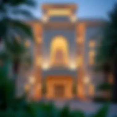 Architectural Elegance of Zabeel Emaar Address Stunning exterior view of Zabeel Emaar Address showcasing its architectural elegance